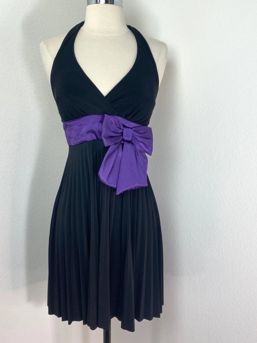 B. Darlin Black Knit Cocktail Dress